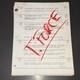 T-force (1994) Movie Script Sci-fi Cyborg Action Pm Entertainment Original Coa