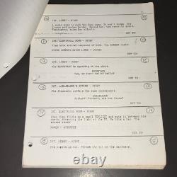 T-FORCE (1994) Movie Script Sci-Fi Cyborg Action PM Entertainment Original COA