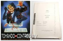 Takeover 1988 Prodn Used Movie Film Script Notes Color Revision Pages Barry Otto