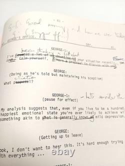 Takeover 1988 Prodn Used Movie Film Script Notes Color Revision Pages Barry Otto