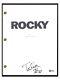 Talia Shire Signed Autograph Rocky Movie Script Screenplay Beckett Bas Coa