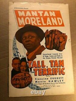 Tall Tan Terrific Very Rare Original Movie Press Book 1946 Mantan Moreland