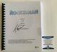 Taron Egerton Autographed Rocketman Full Movie Script Signed Beckett Coa