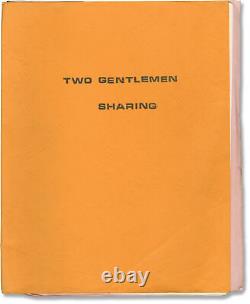 Ted Kotcheff TWO GENTLEMEN SHARING Original screenplay for the 1969 film #158710