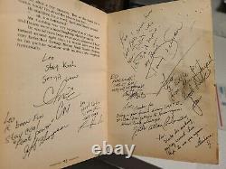 Teenage Mutant Ninja Turtles Movie CAST/CREW SIGNED Chapter Book +bts photo TMNT