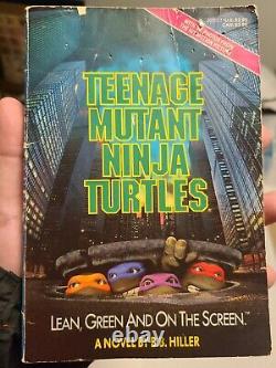 Teenage Mutant Ninja Turtles Movie CAST/CREW SIGNED Chapter Book +bts photo TMNT