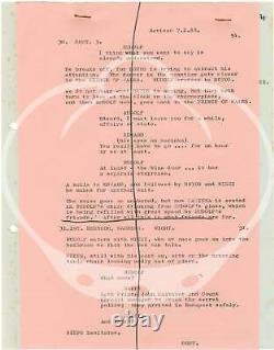 Terence Young MAYERLING Original screenplay for the 1968 film #152185