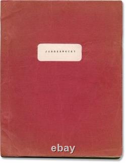 Terry Gilliam JABBERWOCKY Original screenplay for the 1977 film #139845