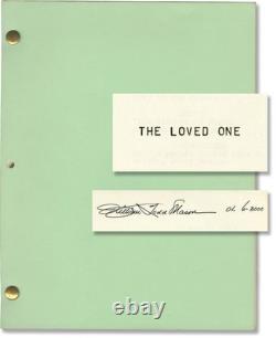 Terry Southern LOVED ONE Original screenplay for the 1965 film crew #131051