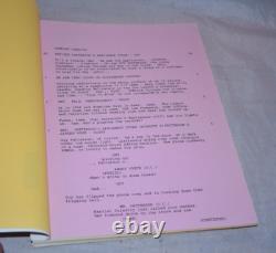 That Thing You Do Original Movie Script Tom Hanks Revised Color Pages Rare