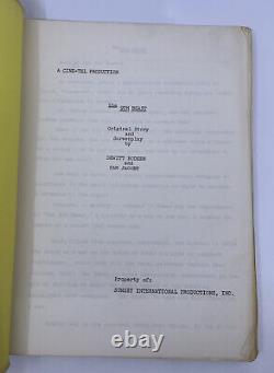 The 9th Beast DeWitt Bodeen Cat People Writer Unproduced Horror Film Script rare