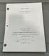 The Abyss 1988 James Cameron Revised Draft Screenplay Vintage Movie Script