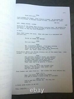 The Adventures Of Ford Fairlane Movie Script Original Andrew Dice Clay Rare