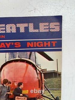 The Beatles A HARD DAY'S NIGHT Souvenir Program Book for Movie 1964 Ultra RARE