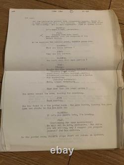 The Bobo original Film Production Used Script 1967. Peter Sellers, Britt Ekland
