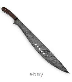 The Book Of Eli Wood Handle Damascus Steel Movie Sword (perfect Christmas Gift)