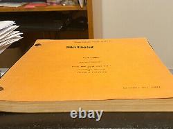 The Champ 1977 EARLY DRAFT Screenplay or Script from 1979 Movie by Walter Newman