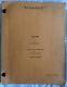 The Champ Original Movie Script From 1931 Mgm Film Walter Newman Movie