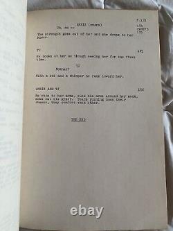 The Champ ORIGINAL Movie Script From 1931 MGM Film Walter Newman Movie