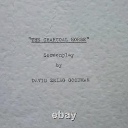The Charcoal Horse (1969) David Zelag Goodman Unproduced Movie Script