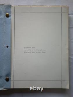 The Charcoal Horse (1969) David Zelag Goodman Unproduced Movie Script