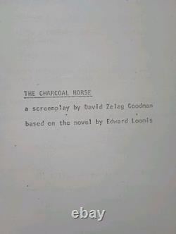 The Charcoal Horse (1969) David Zelag Goodman Unproduced Movie Script