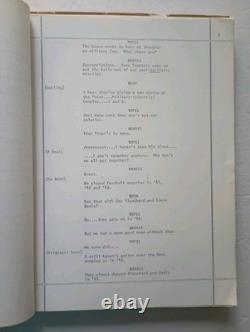 The Charcoal Horse (1969) David Zelag Goodman Unproduced Movie Script