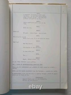 The Charcoal Horse (1969) David Zelag Goodman Unproduced Movie Script