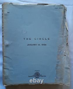 The Circle (1964) Unproduced Western Movie Script, Sydney Boehm Film Noir Writer