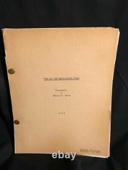 The Day The Earth Stood Still 1951 Final Movie Script Book Screenplay Sci Fi