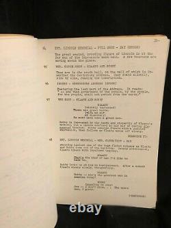 The Day The Earth Stood Still 1951 Final Movie Script Book Screenplay Sci Fi