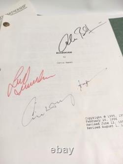 The Edge (1997) Original Hand Signed Script Anthony Hopkins Baldwin Movie Film