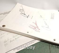 The Edge (1997) Original Hand Signed Script Anthony Hopkins Baldwin Movie Film