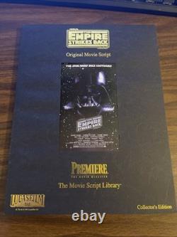 The Empire Strikes Back Star Wars Original Movie Script Premiere 1994