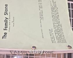 The Family Stone Movie Script with Revisions, Thomas Bezucha, 20th Century Fox
