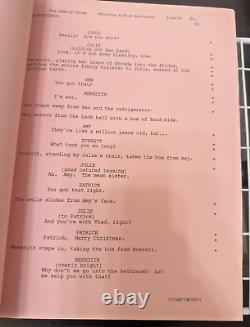 The Family Stone Movie Script with Revisions, Thomas Bezucha, 20th Century Fox