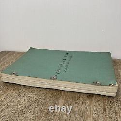 The Family Way 1966 Rare Original Film Script, John Boulting, Hayley Mills 60s