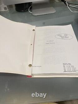 The Fisher King Original Movie Script Movie Prop Robin Williams Jeff Bridges