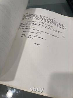 The Fisher King Original Movie Script Movie Prop Robin Williams Jeff Bridges