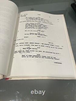 The Fisher King Original Movie Script Movie Prop Robin Williams Jeff Bridges