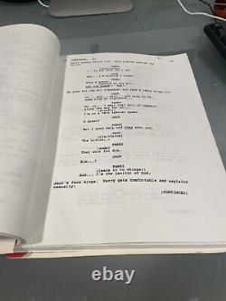 The Fisher King Original Movie Script Movie Prop Robin Williams Jeff Bridges