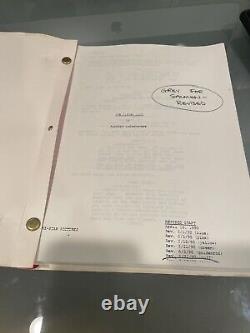 The Fisher King Original Movie Script Movie Prop Robin Williams Jeff Bridges