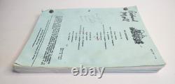 The Flinstones Script Movie 1993 Shooting Draft Signed By Richard Moll Hoagie