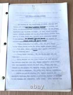 The Great American Pasttime Movie Script Screenplay Robert Keith & Norman Foster