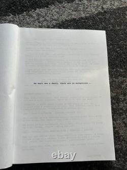 The Green Mile Original Screenplay Script 1999 Film Movie Tom Hanks