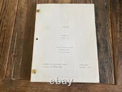 The Hand- original movie script Oliver Stone 1979