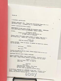 The Hunt For Red October Movie Script/Screenplay 1989