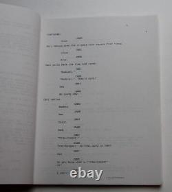 The Indian in the Cupboard / Melissa Mathison 1994 Movie Script, Frank Oz