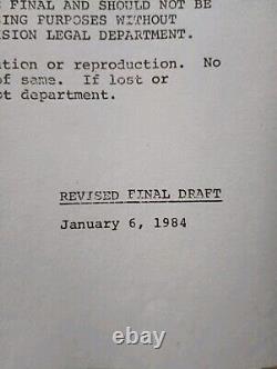 The Jessie Owens Story (1984) Original Movie Script by Harold Gast