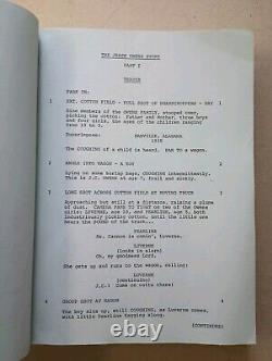 The Jessie Owens Story (1984) Original Movie Script by Harold Gast